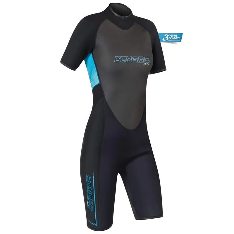 Camaro Revo Shorty Damen Neoprenanzug schwarz