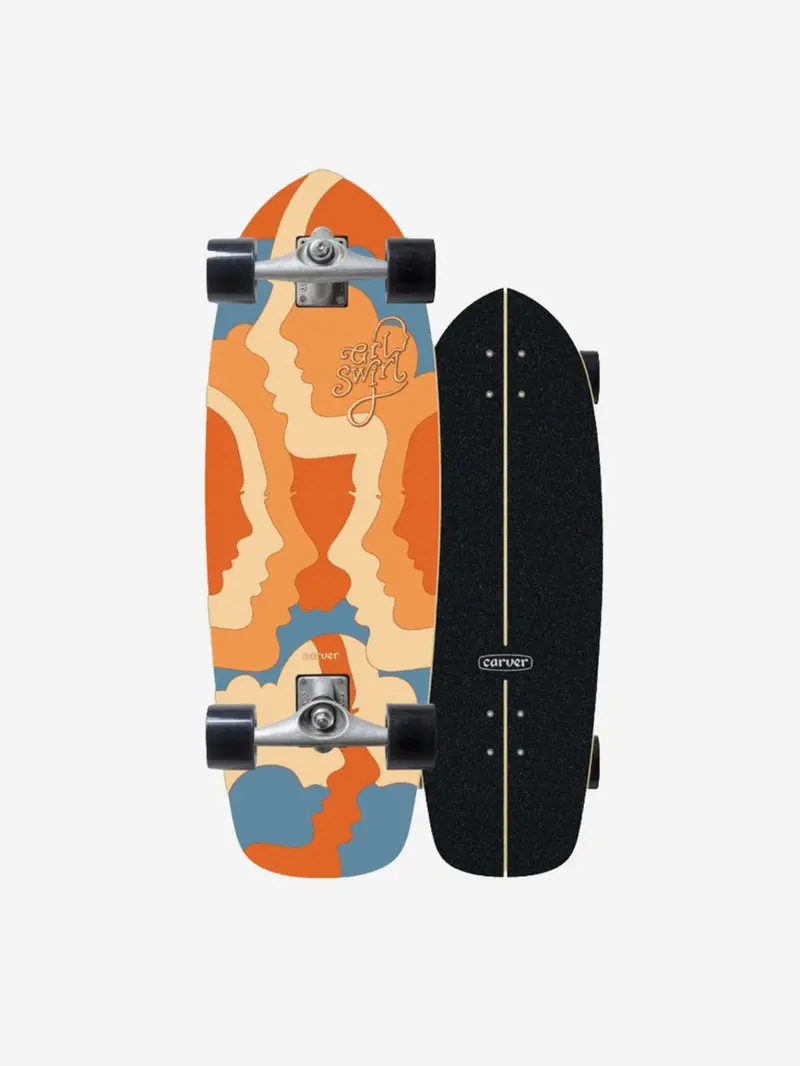 Carver x GrlSwirl Silhouette 29.5” CX Surfskate | 2024