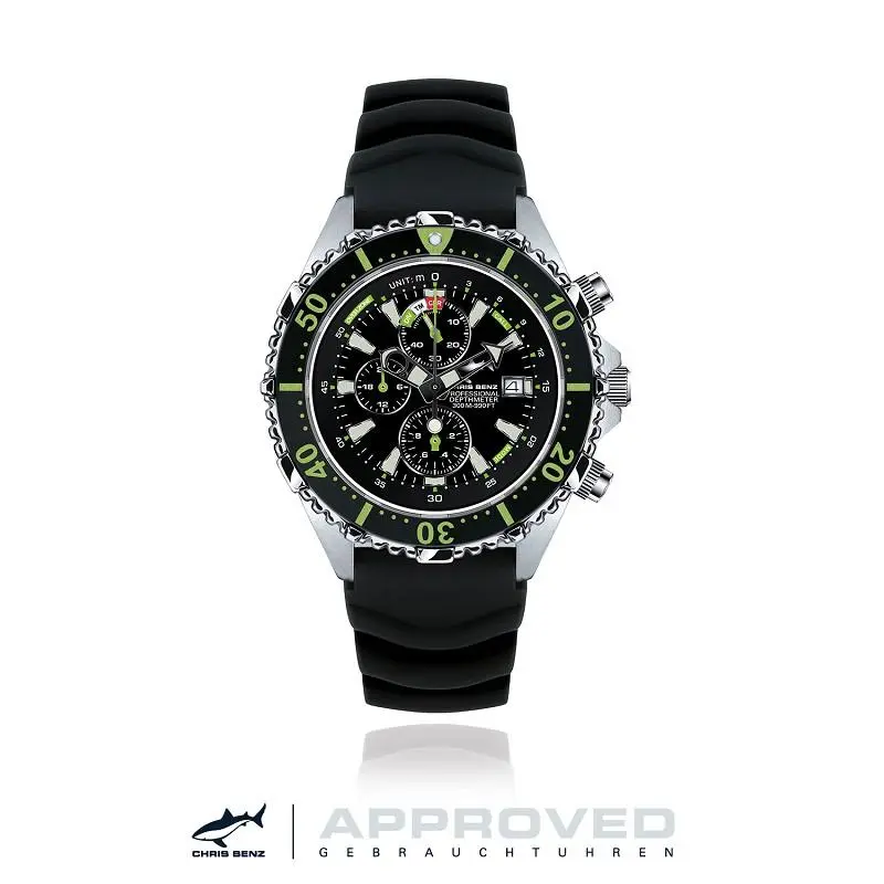 CHRIS BENZ DEPTHMETER Chronograph 300M APPROVED