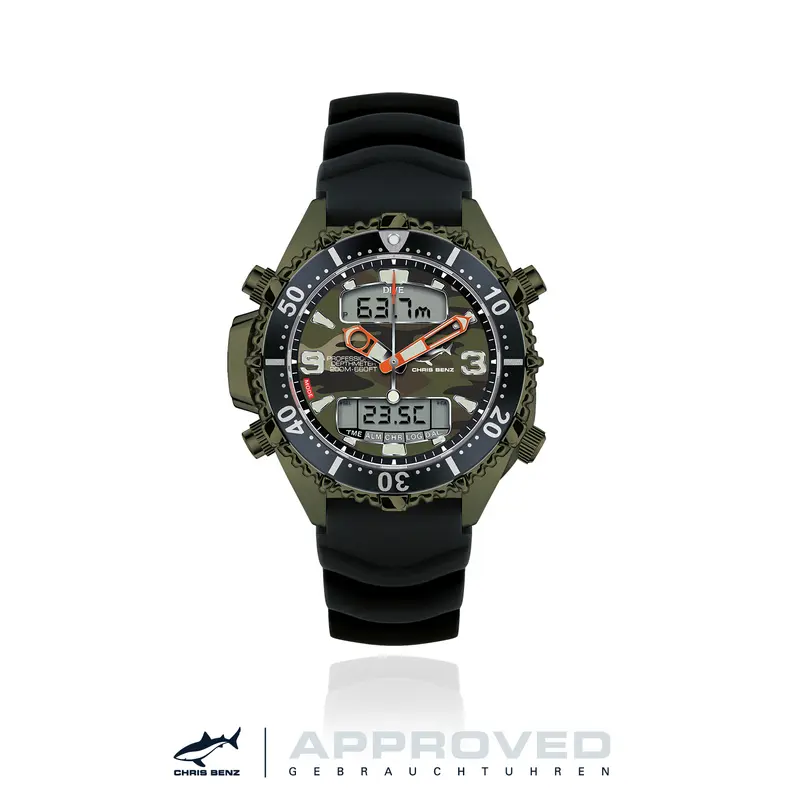 CHRIS BENZ DEPTHMETER DIGITAL 200M LIMITED EDITION APPROVED