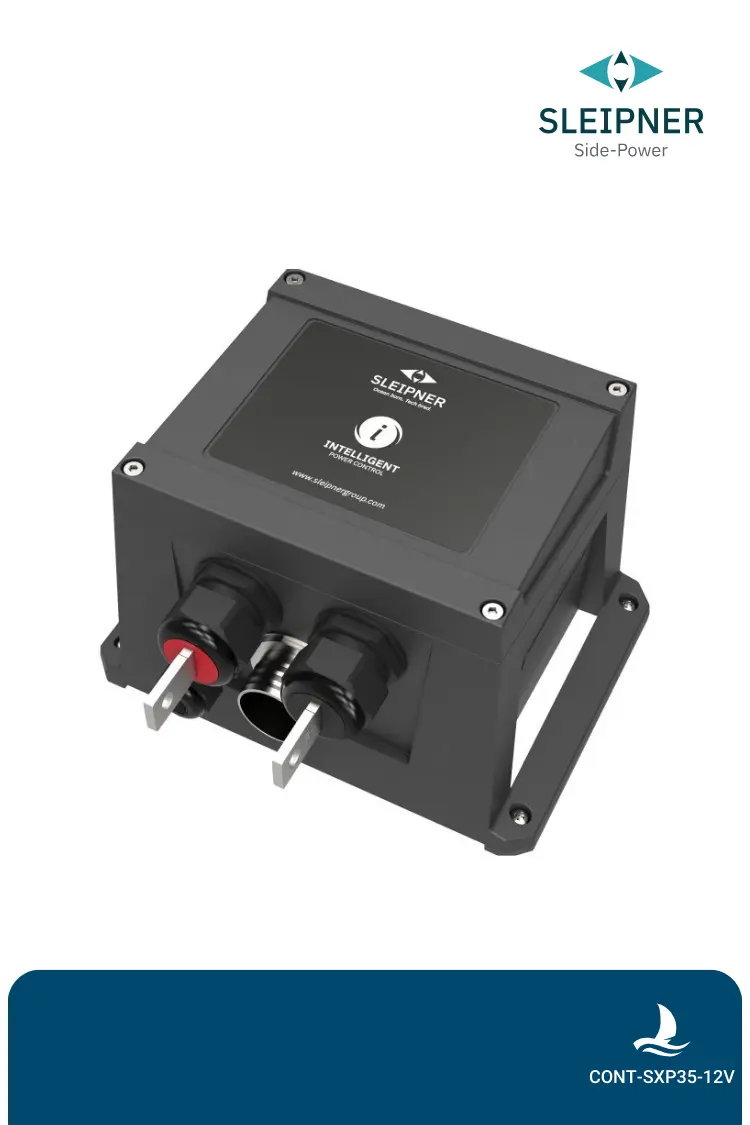Control-Box inkl. Last- & Steuerrelais für Sleipner® Heckstrahlruder SX35 PRO™ 12V (CONT-SXP35-12V)
