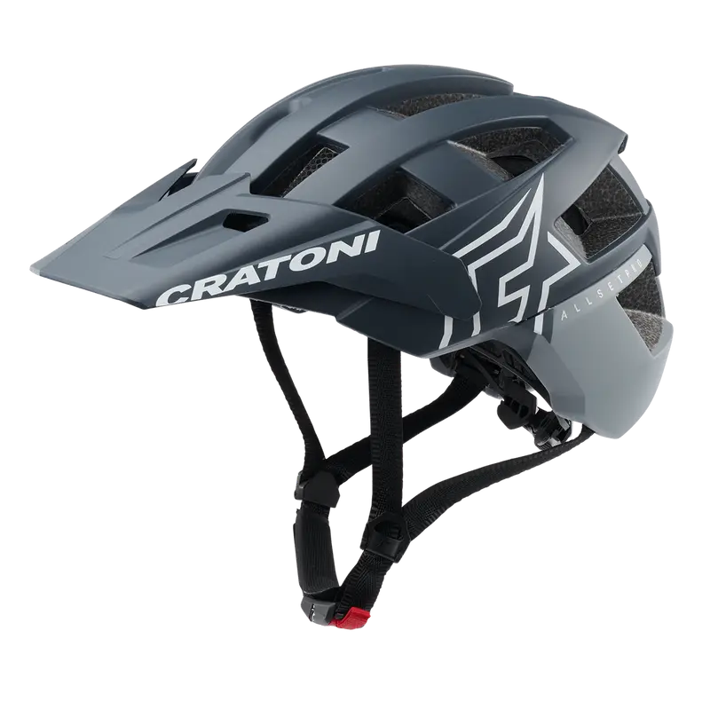 Cratoni AllSet Pro MTB Helm steel-blue matt