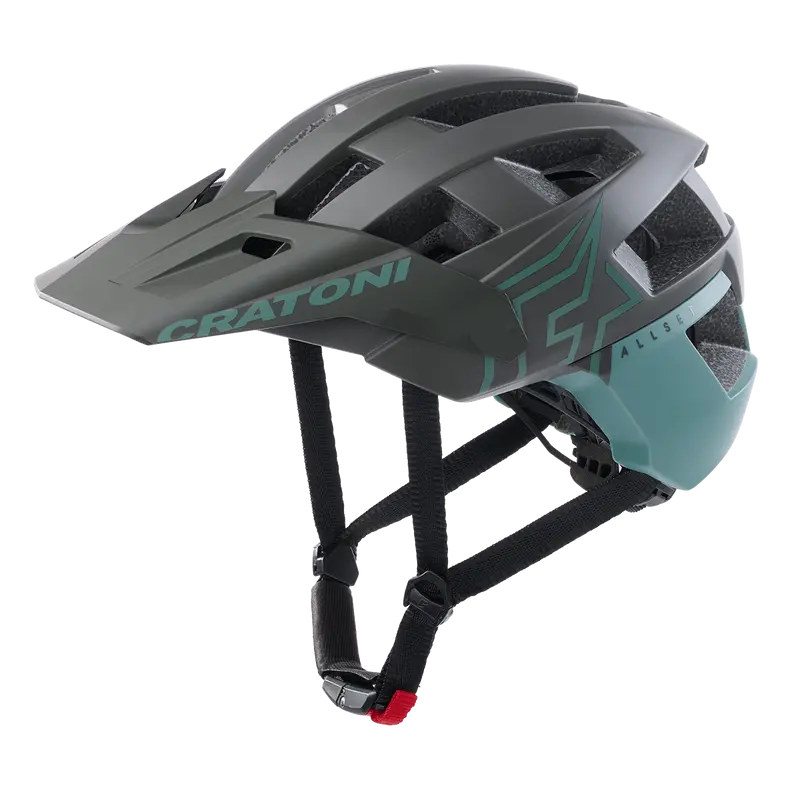 Cratoni AllSet Pro MTB Helm stone-sage matt