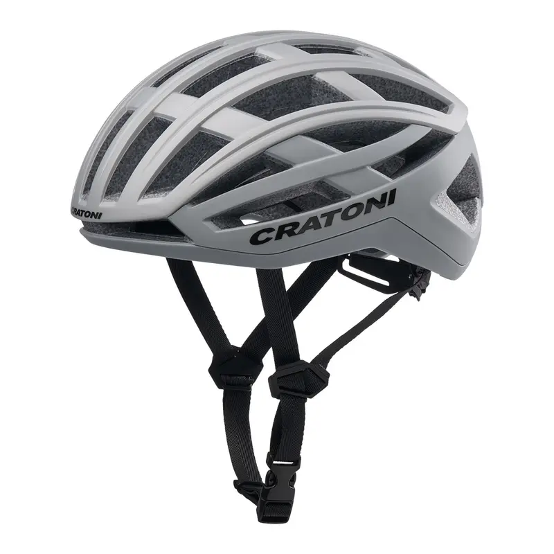 Cratoni C-AirLite Rennrad Helm silver-grey matt