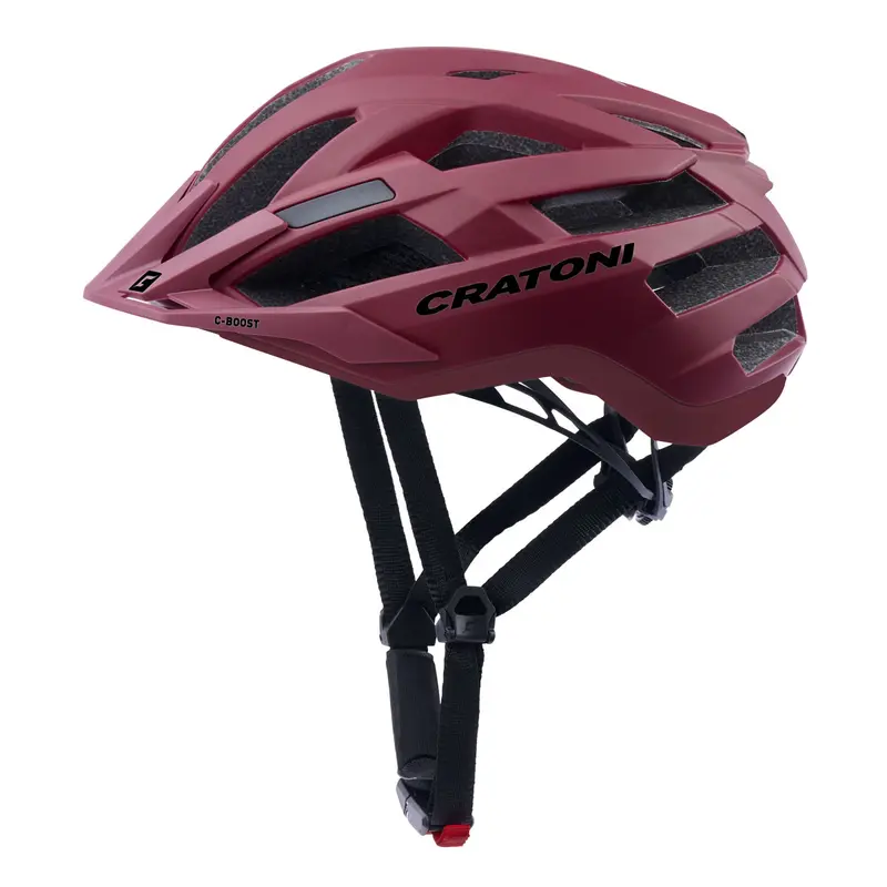 Cratoni C-Boost Fahrradhelm red matt