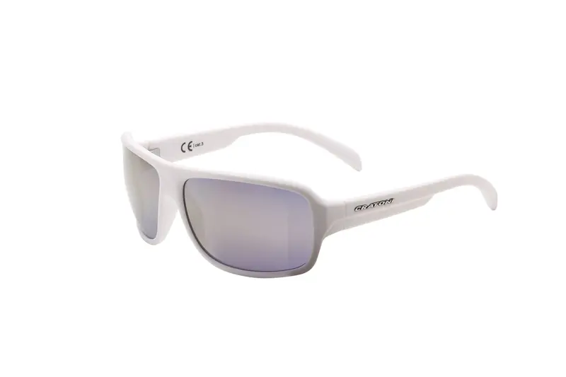 Cratoni C-Ice COLOR+ Lifestyle - white matt + grey-blue with gold mirror