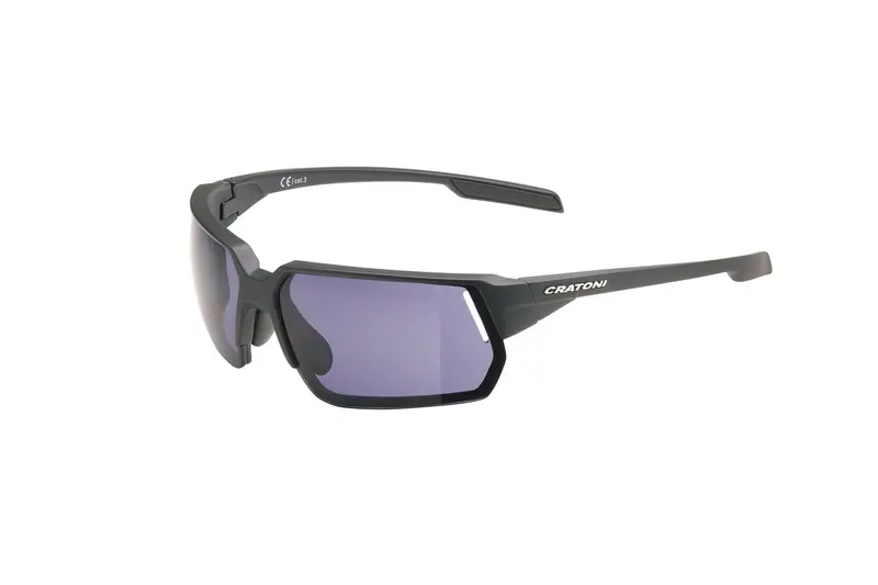 Cratoni C-Lite COLOR+ Lifestyle black matt + grey-blue without mirror