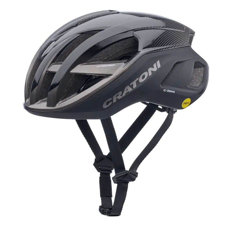Cratoni C-Zero MIPS Rennrad Helm black glossy-matt