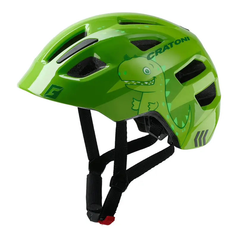 Cratoni Kinderhelm Maxster - dino green glossy