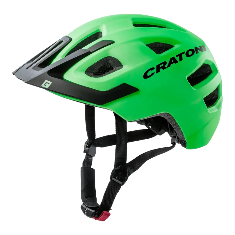 Cratoni Maxster Pro Kinderhelm neongreen matt