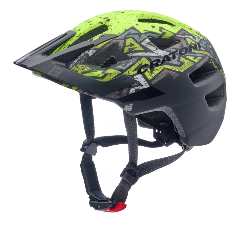 Cratoni Maxster Pro Kinderhelm wild-neonyellow matt