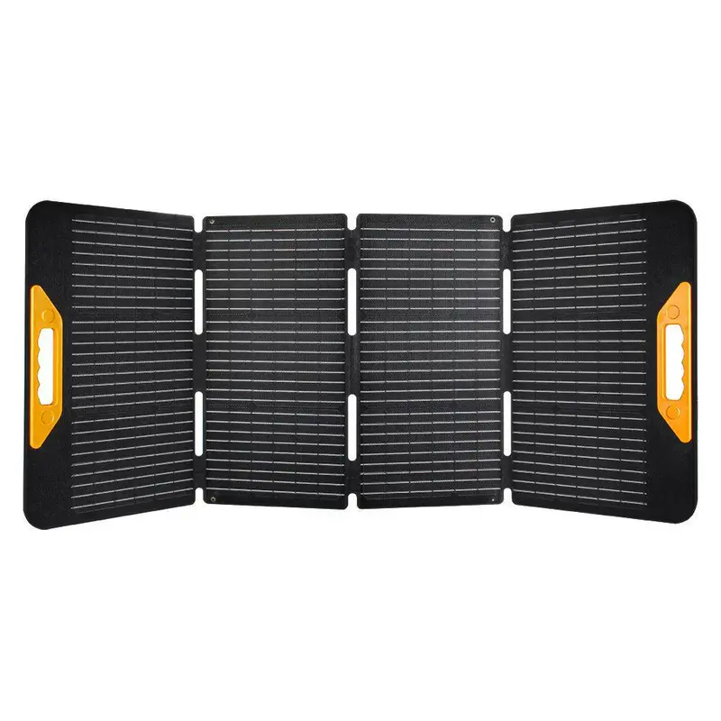 CREABEST Faltbares Solarpanel Solarmodul 100W für Powerstation Camping Wohnmobil mit USB-Anschluss Preis exkl. MwSt. DE