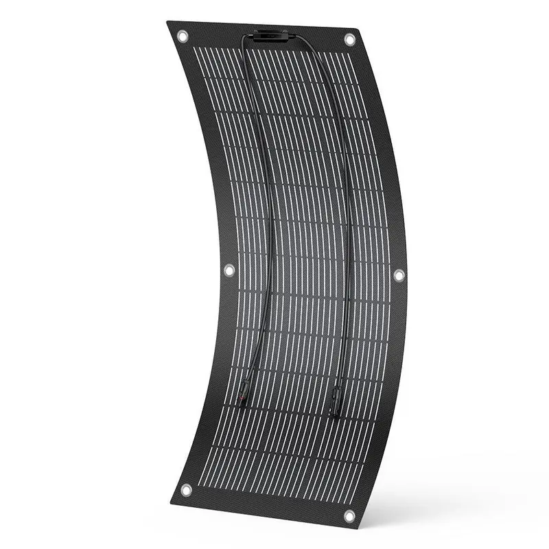 CREABEST Flexible Solar Panel 100W per Camping Wohnmobil Wohnwagen Solaranlage für Boote Preis exkl. MwSt. DE