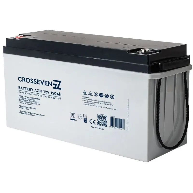 Crosseven Batterie AGM 12 V 150 Ah
