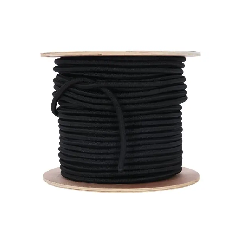 Crosseven Gummiseil 5 mm/100 m (Schwarz)