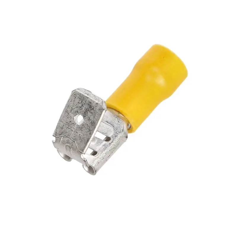 Crosseven Isolierte Flachsteckadapter,Gelb,4-6 mm²