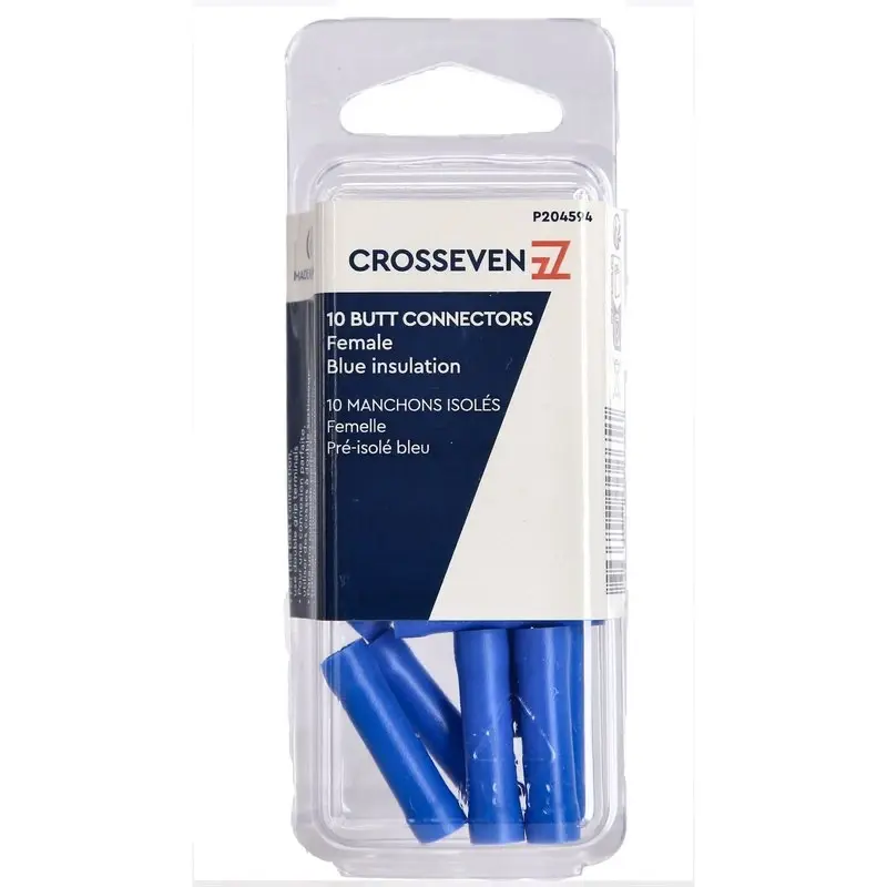 Crosseven Isolierte Stoßverbinder Blau, 1,5-2,5 mm