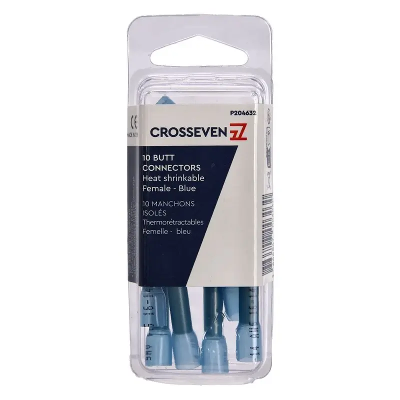 Crosseven Isolierte Stoßverbinder Blau,1,5-2,5 mm²