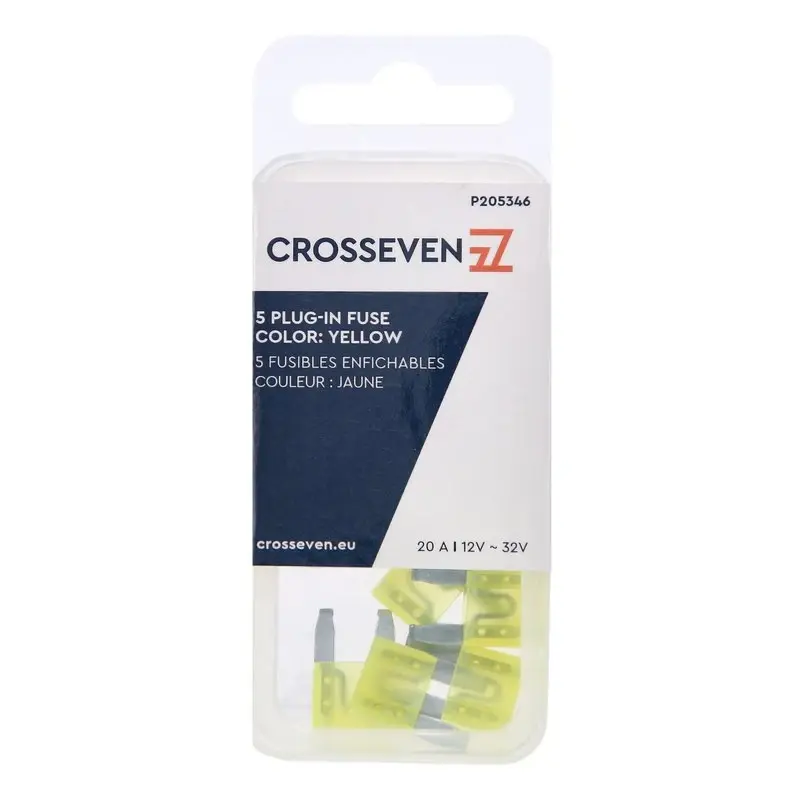 Crosseven Mini-Stecksicherung 20 A - Gelb