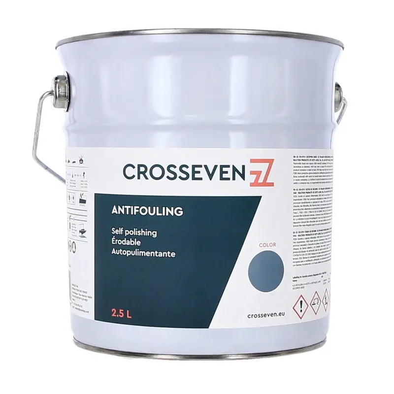 Crosseven Selbstpol. Antifouling Grau 2,5 L