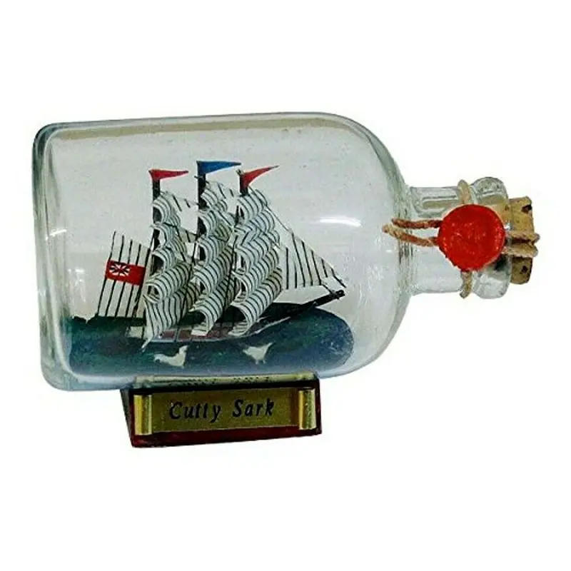 Cutty Sark 9 cm- Flaschenschiff- Buddelschiff- Schiff in Flasche