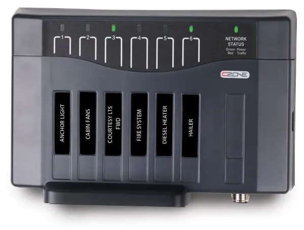 CZone Contact 6 Plus Modul – digitales Schaltungsmodul mit 6 Halbleiter-Ausgängen