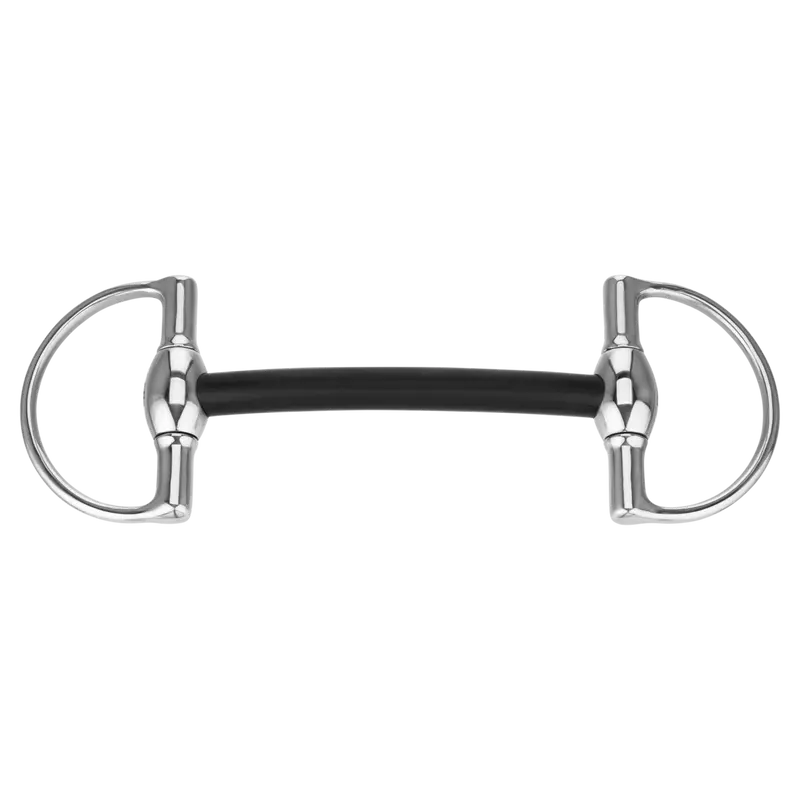 D-Ring Stangengebiss Hartcarbon, 16 mm