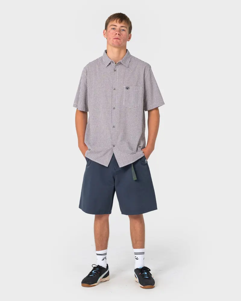 Datsun Check Short Sleeve Shirt