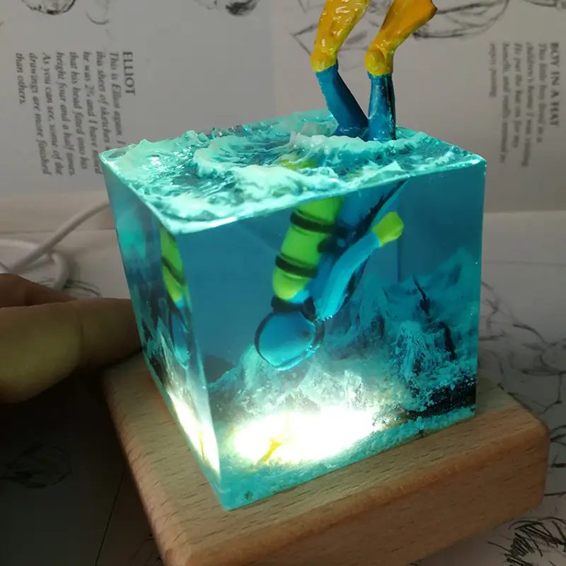 Decoration Lamp - Scuba Diver