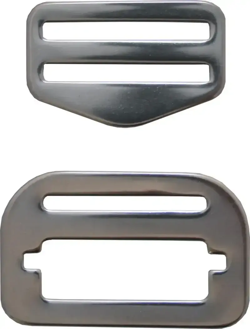 DIRZONE Gurtschnalle Edelstahl (1 Set)