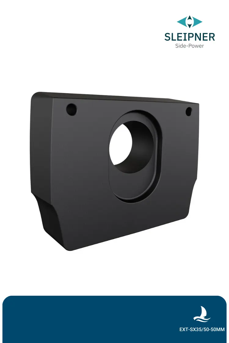 Distanzplatte (50mm) zwischen Anlage und Rumpf für Sleipner® Heckstrahlruder SX35 / SX50 (EXT-SX35/50-50mm)