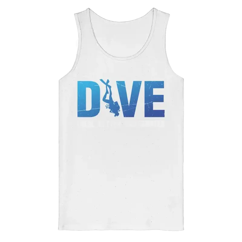 Dive - I Feel Better Underwater - Organic Tank Top