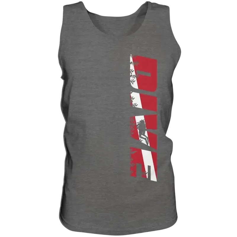 Dive Side Print - Relaxed Tank Top