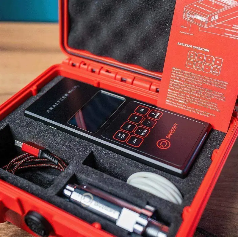 Divesoft Trimix Analyzer Set Blender