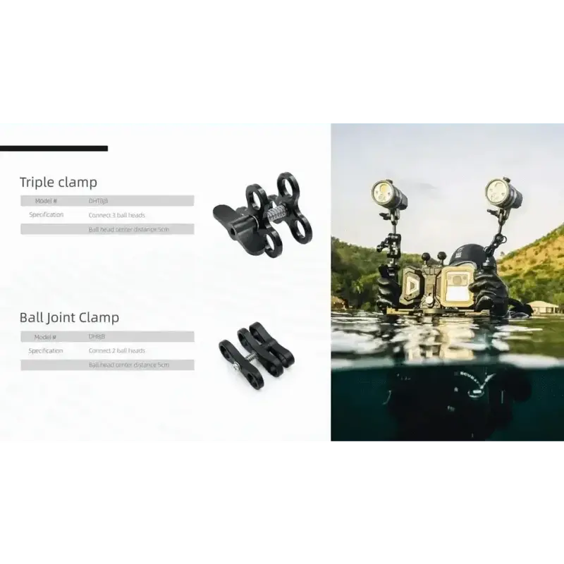Divevolk Ball Joint Clamp