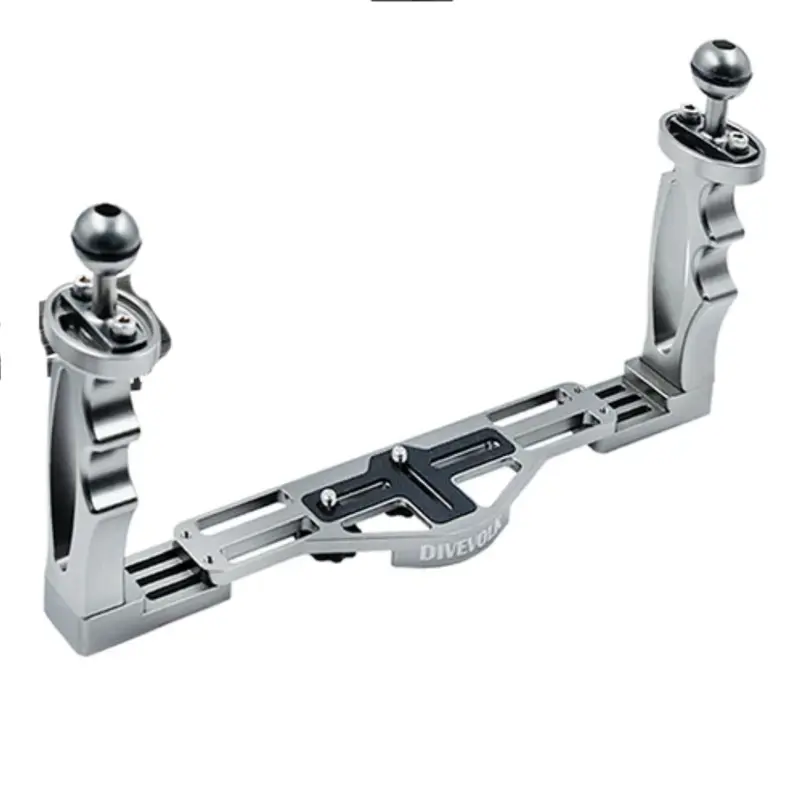Divevolk Seatouch 4 Unterwasser Doppelhandgriff Silver