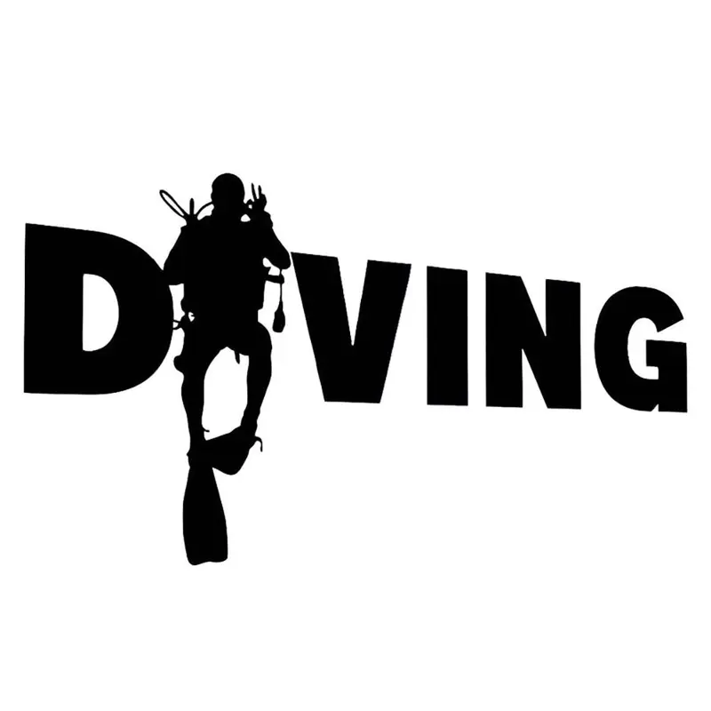 Diving Sticker