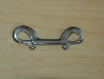 Doppelkarabiner Edelstahl 90mm