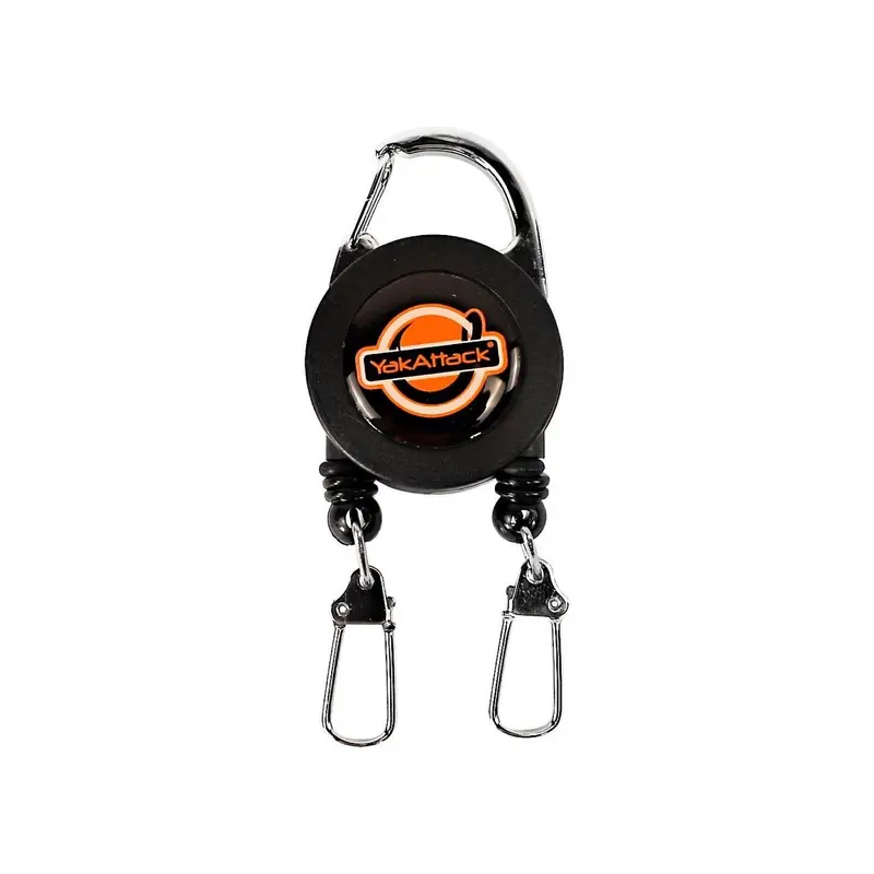 Double Attachment Clip-on Retractor, 24” Stainless Steel Wire