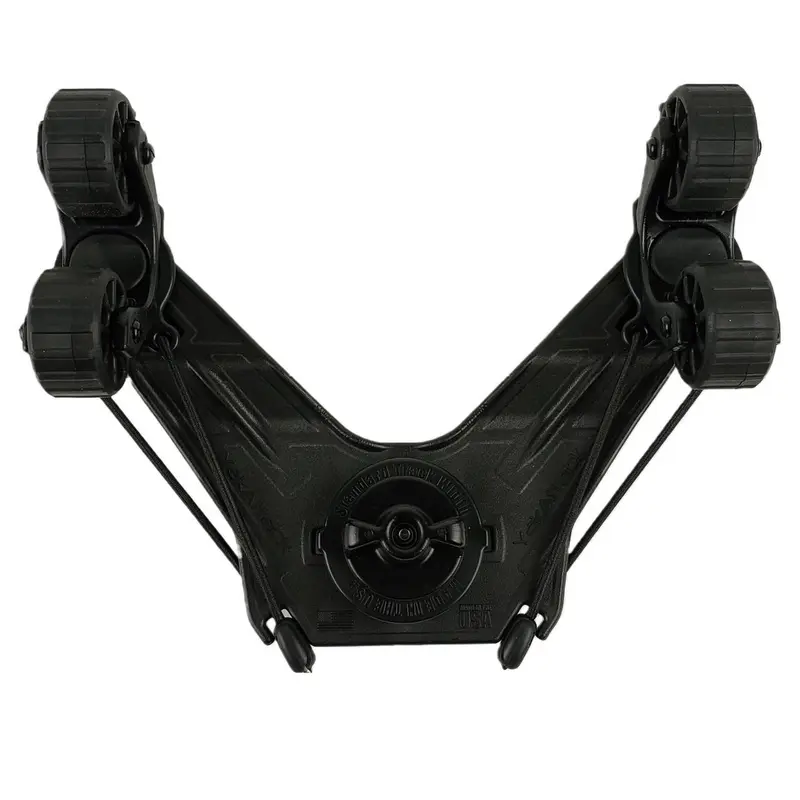DoubleHeader With Dual ParkNPole RotoGrips - Black