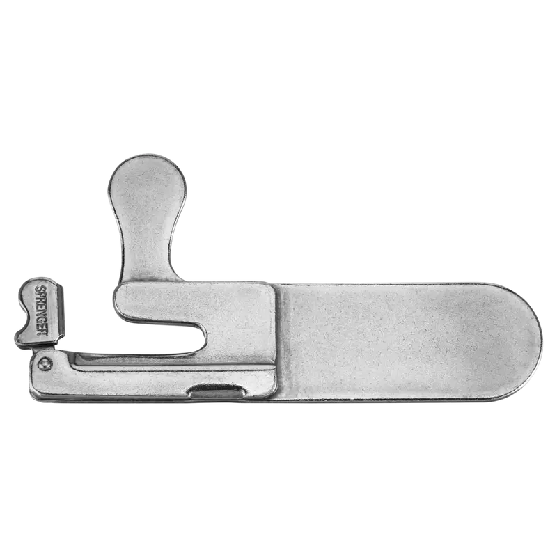 Dressur-Sturzfedern mit Metallschnäpper - Edelstahl rostfrei, Länge 125 mm