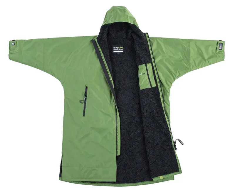 Dryrobe - Advance Long Sleeve / Dark Green Black