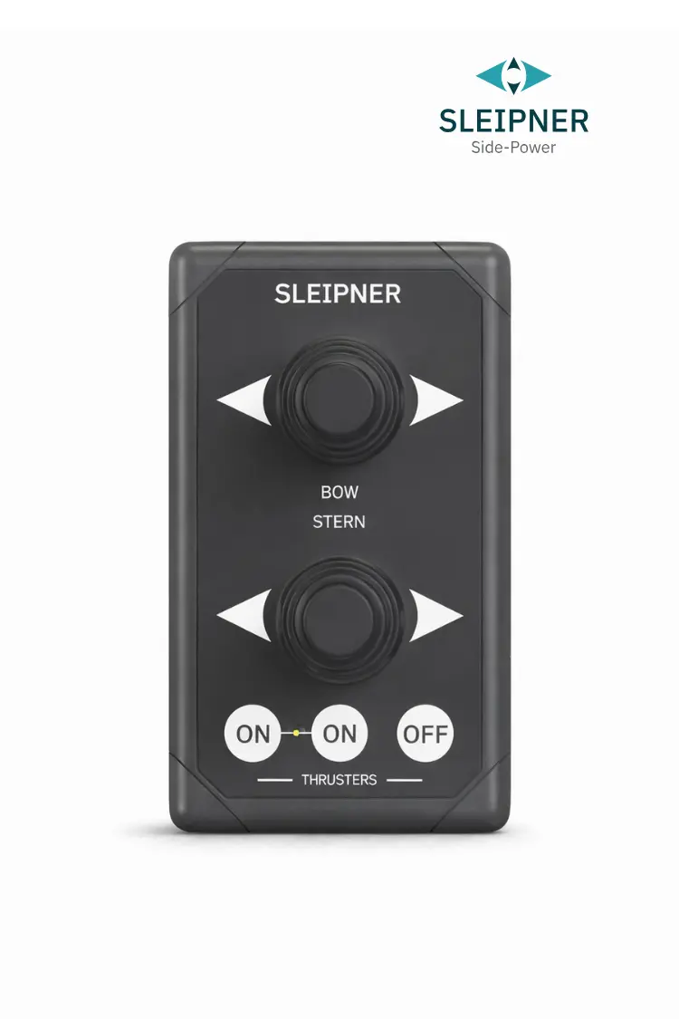 Dual Joystick Bedienpanel für Sleipner® Bug- und Heckstrahlruder, schwarz (8940 S)
