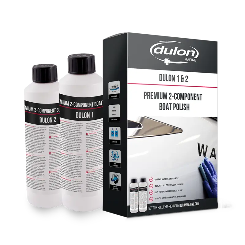 Dulon 1&2 - 2 Komponenten Bootspolitur (2x0,5L)