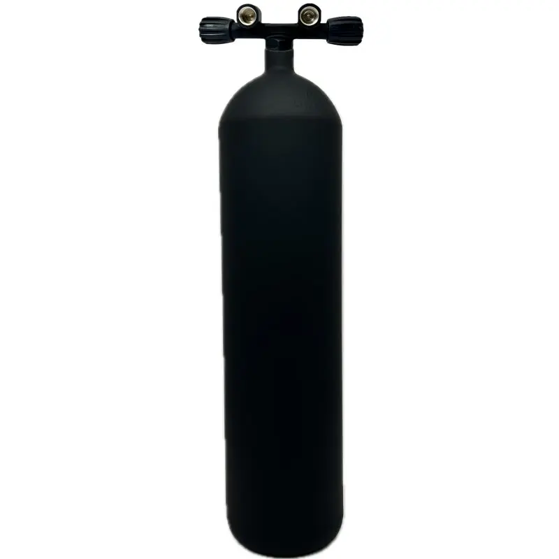 ECS 12L lang/232 bar Stahl TG konkav ( matt schwarz ) mit Twinventill (Black Beauty)