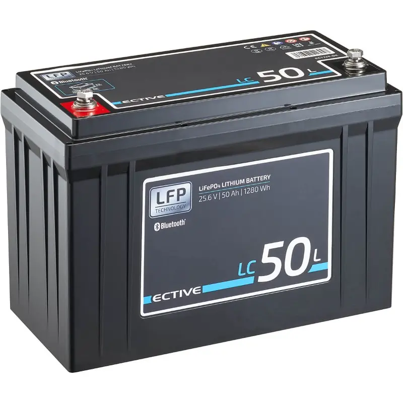 ECTIVE LC BT 12V bis 24V LiFePO4 Lithium Versorgungsbatterie