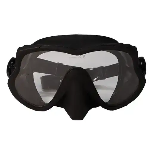 Einglas Tauchmaske MB15 schwarz