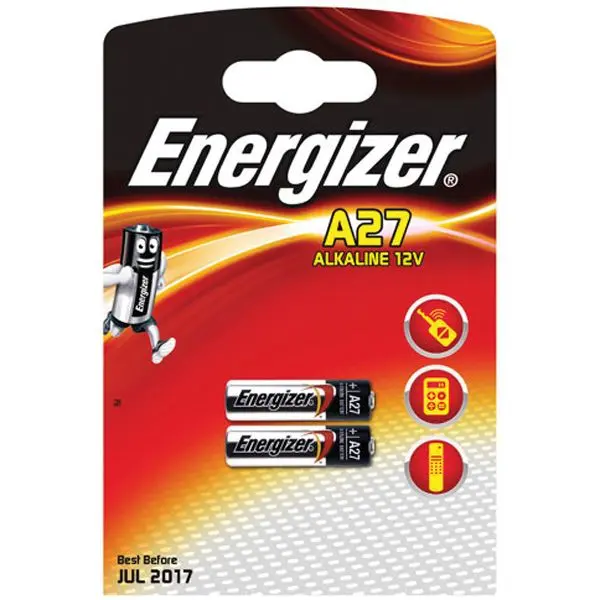 Energizer A27 Alkaline-Batterie 12 V – für kabellose Fernbedienungen