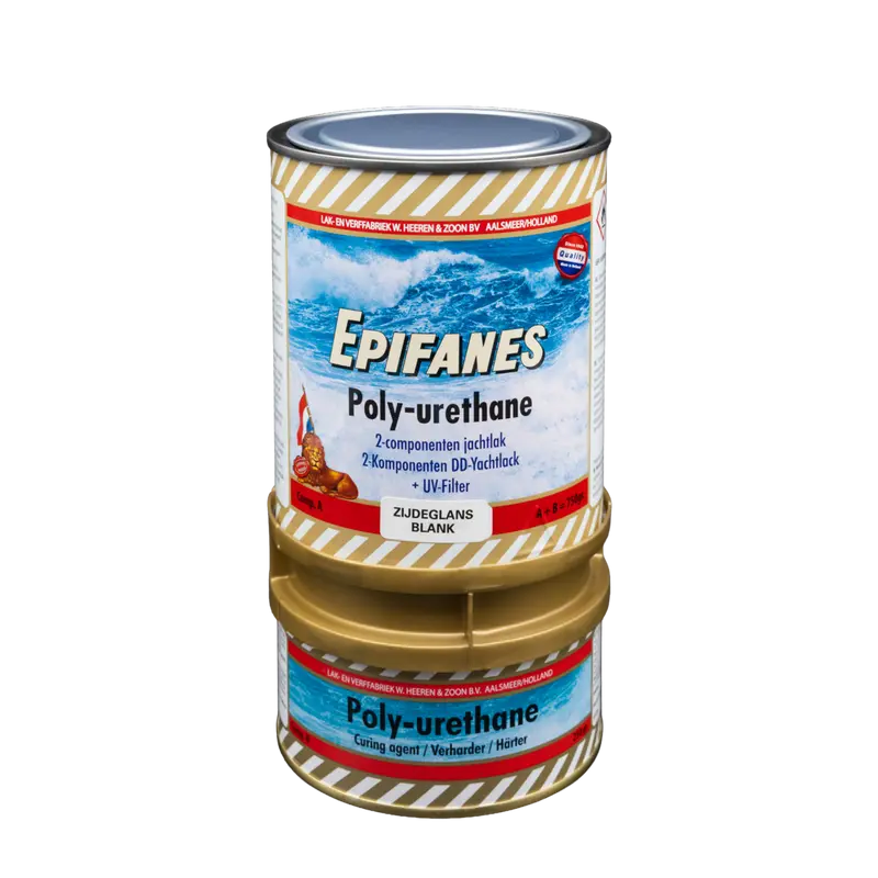 Epifanes Polyurethan-Klarlack seidenmatt (500 gr.A + 250 gr.B)