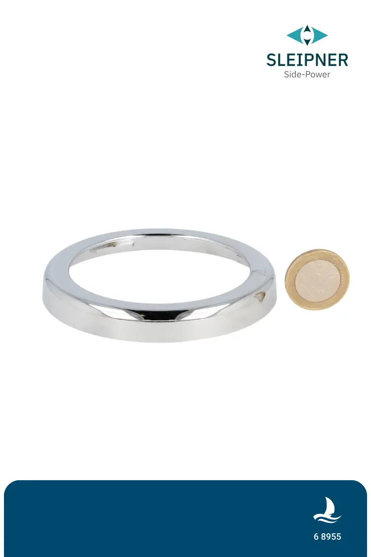 Ersatz-Chromring für Sleipner® Bedienpanel 8955 / 8965